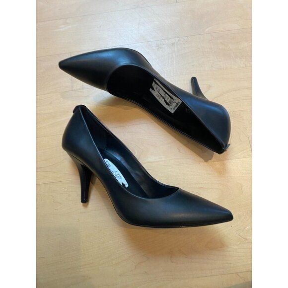 Michael Kors "Dorothy Flex" pointed toe black pump heel BNWT sz 10 - Picture 3 of 10